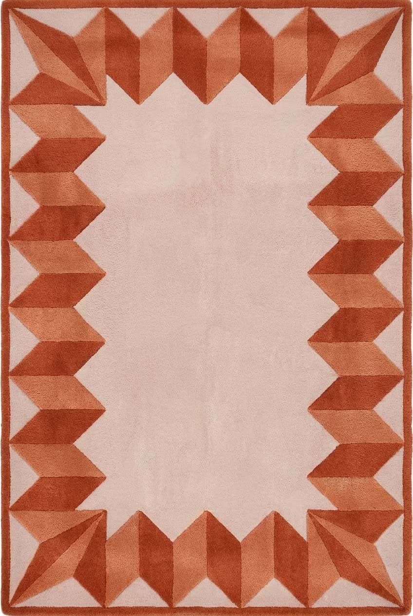 Milano Soft Pink handcrafted rug