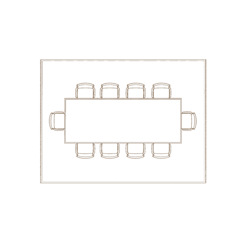 Large Rectangular Table (8+ seats)