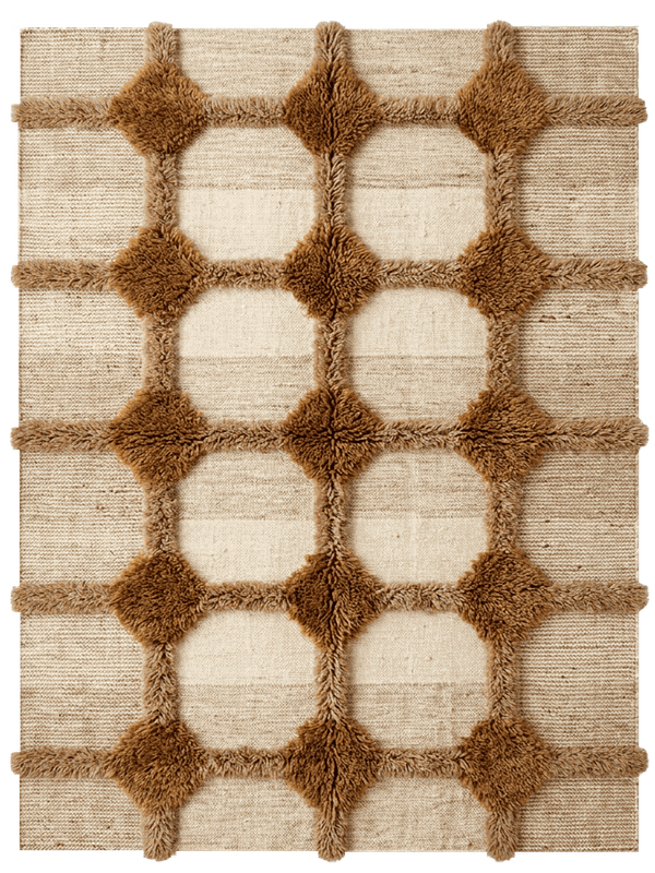Bespoke rug — Grid Border