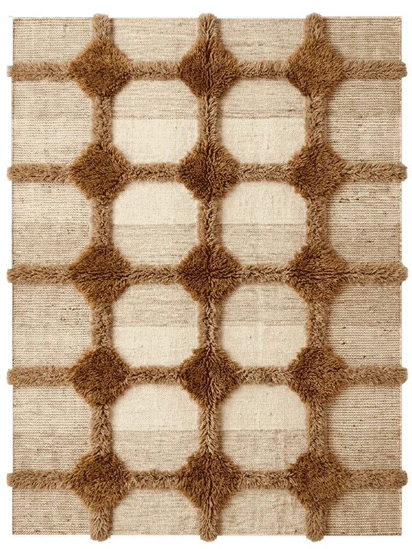 Bespoke rug — Grid Border