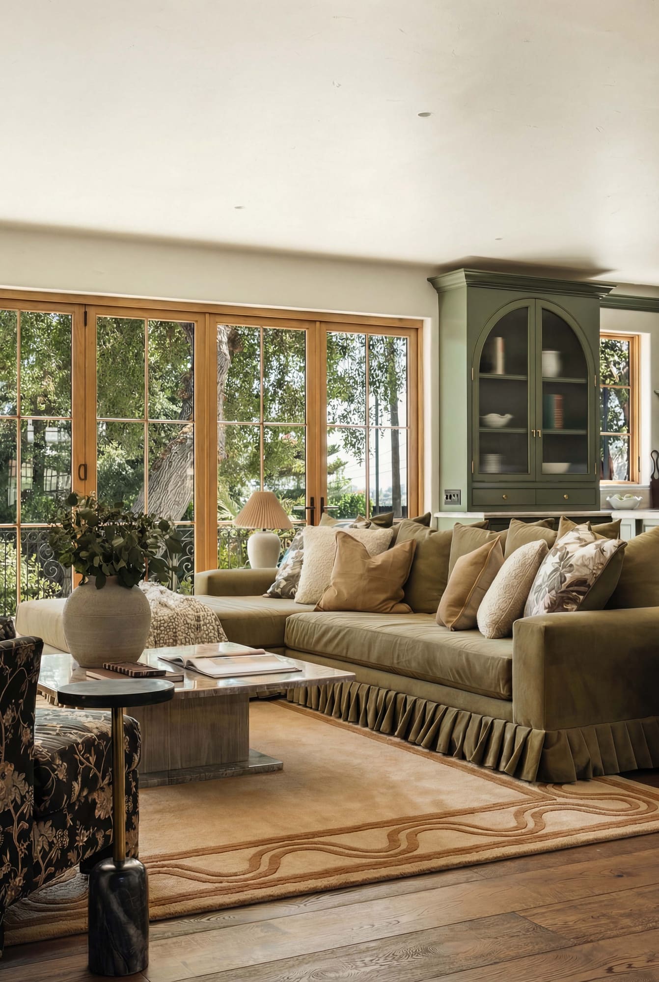 Palm Springs Caramel rug in a styled interior