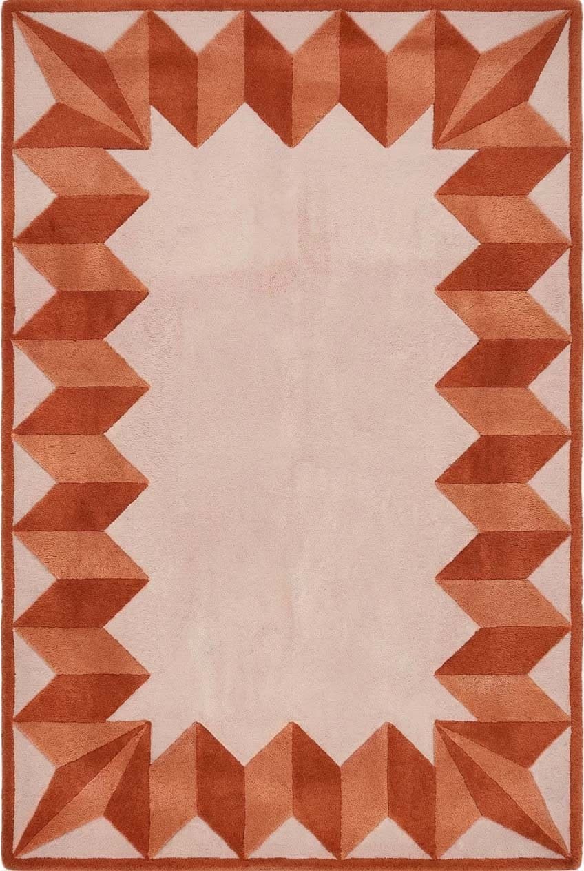 Milano Soft Pink handcrafted rug