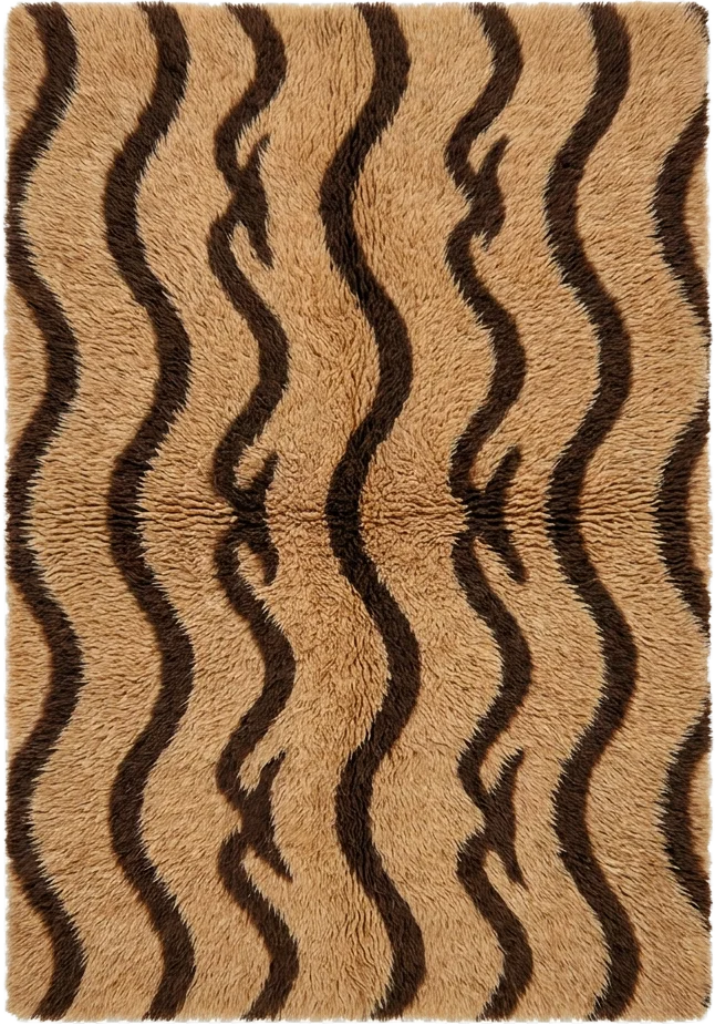 Sedona Caramel & Chocolate handcrafted rug